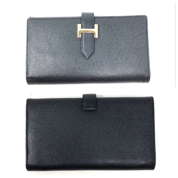 Handbags - Black leather fashion wallet